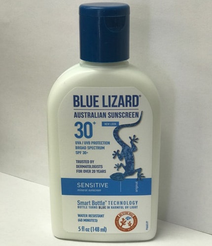 Blue Lizard Mineral Sunscreen